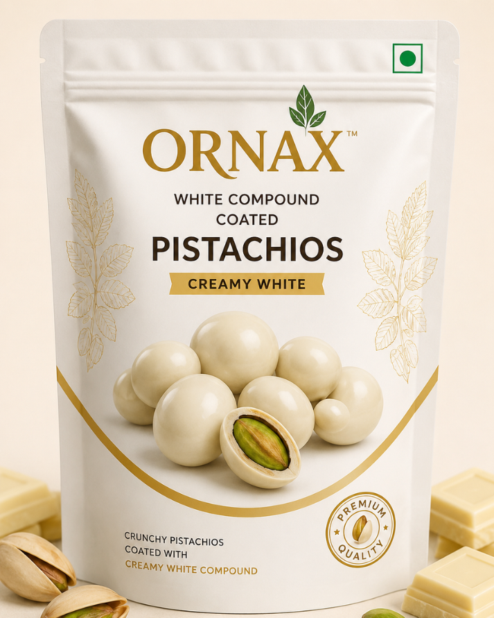 Ornax White Choco Pistachios