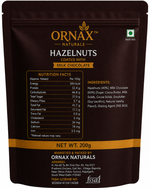 Ornax Choco Hazelnuts
