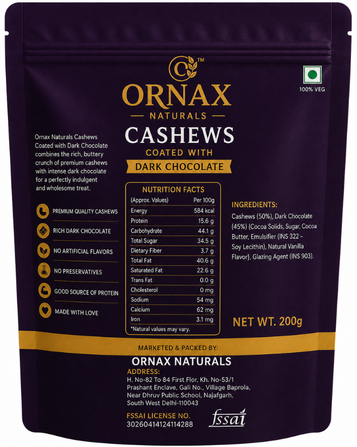 Ornax Choco Cashews